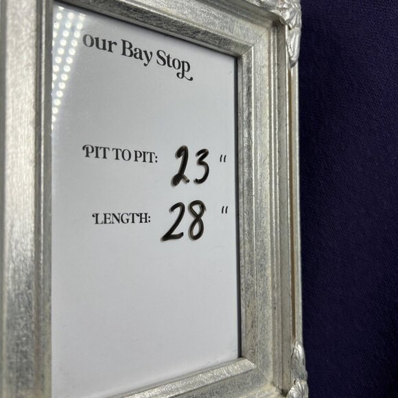 Chicos Women's Sweater Size Large Solid Purple Fringe Shawl Collar 3/4 Sleeve - Picture 7 of 7